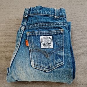 Orange Tag Vintage Levi's, 100% Cotton Denim Jeans